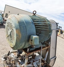 60 HP 1185 RPM Reliance 841XL, Frame 404T, TEFC, 460 Volts