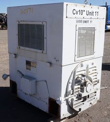 600 HP 3575 RPM General Electric 5K821052C57, Frame 8210S, 2400/4160 Volts