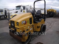 Caterpillar CC2.7, Vibratory Single Drum Smooth, 46 hours, S/N: 64500113, 2021