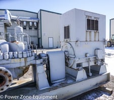 800 HP 3560 RPM Louis Allis, Frame 7110CS, WPIIX, 2300 Volts, pkg on skid w/Sulzer Bingham 6x8x11B MSD-D
