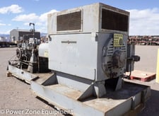 900 HP 3575 RPM General Electric, Frame 8311S, 4160 Volts, on skid w/Bingham 4x6x10.5C MSD horizonta 3 stage