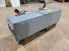 200 Amp. Square D, QMB334-TW, fusible twin panelboard switch, 480Y/277VAC 3P Series E1