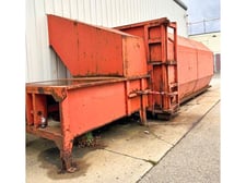 Marathon #RJ-225, Stationary Compactor, 2-Yard, 55100 lb. compaction force, 56 sec. cycle time, 10 HP