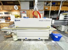 Image for SCM #Olimpic-K230-Evo, Single Sided Edgebander, 0.4-3 mm Edge thickness, 8-50 mm panel thickness, 29.5 FPM, 2019
