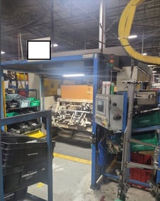 Autodyne 3-Arm Mig Welding Cell, Panasonic TA1600 Robots, 6-Axis, 8.0 kg payload, 2014