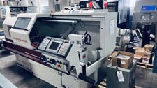 16"/23" x 50" Harrison #Alpha-400S, engine lathe, 10" 3-jaw chuck, 2.1" bore, D1-6, GE Fanuc 21iTA