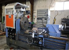 26.5"/34.5" x 40" Lagun American #Turnmaster-HR-680X-1100G, engine lathe, 4.5" bore, D1-8, Newall 2-Axis