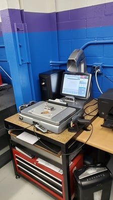 Keyence #XM-1200, handheld probe coordinate measuring machine, 23.62" X, 11.81" Y, 7.87" Z, 2017