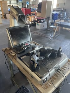 Keyence #XM-C1000, handheld probe coordinate measuring machine, 23.62" X, 11.81" Y, 7.87" Z, XM-T1200