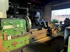 42" x 192" Stanko #1H65-5, hollow spindle engine lathe, 16" Steady Rest, 40" 4-Jaw chuck, 5-1/4" thru hole