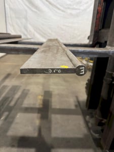 60" L x 5-1/2" - 1" H Press Brake Radius Die, 1/2" tang