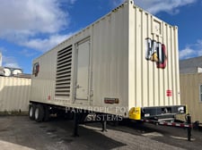 910 KW Cat Caterpillar 1000, Mobile Generator Set, Diesel, 1800 RPM, 480V, 2024
