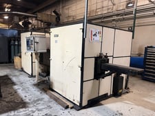 10.3" x .197" Kohler #KRM-50.260/21T, CNC tandem leveling line, (21) 1.97" diameter straightener rolls