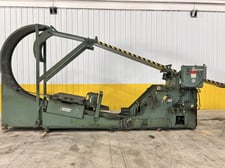 12000 lb. Feed-Lease #FLCC-1860, coil cradle & straightener, 18" x .25" stock, 60" outside dimension, 3.5"
