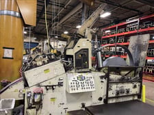 10000 lb. CWP, coil feedline, 18" x .25" stock, 60" OD, (7) 3.5" roll diameter, entry & exit pinch rolls