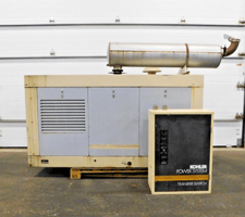 100 KW Kohler #100RZ272, Natural gas generator, 125 KVA, 480 Volts, 3 phase