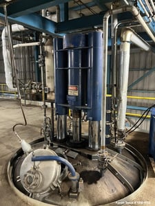 Rosenmund #RPD4-388-86, 4 Square Meter Nutsche Filter, 904L Stainless Steel shell, 316 Stainless Steel