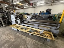 24" x 120" Polamco #TUR-63, engine lathe, 18-1800 RPM, 3.5" spindle hole, Steady Rest, (2)chucks, tailstock