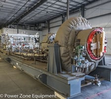 42670 acfm, 17 psig, Dresser/Roots #0IB-75, Centrifugal Compressor Package, 255 F max, 2617 BHP, 7651 RPM