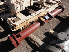 150 psi shell, 75 psi tube, Dresser Rand #1318-A, Shell & Tube Heat Exchanger, 8.375' L x 27.25" diameter