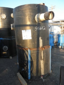 600 gallon Crosslink, Black Poly Tank