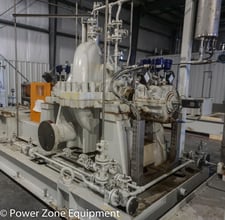 2880 GPM @ 946' TDH, Flowserve #6UZDL25, Centrifugal Pump, Horz., 2-stage, 23.11" imp., 10" suction, 6"