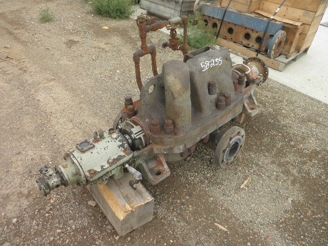 1000 GPM @ 1183' TDH, Byron Jackson 4x6x9D DVMX, Centrifugal Pump, Horz., 4-stage, 9.4" imp., 6" suction, 4"