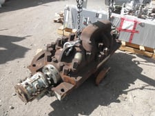 1268 GPM @ 3532' TDH, Goulds #3300-4x6x11, Centrifugal Pump, Horz., bare case, 6-stage, 6" suction, 4"
