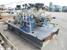 625 GPM @ 2357' TDH, Sulzer Bingham #GSG-100-290/5st, Centrifugal Pump, Horz., 5-stage, 11" imp., 6" suction