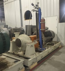 2917 GPM @ 480' TDH, Flowserve #6HPX23A, Centrifugal Pump, Horz., 1-stage, 22" imp., 10" suction, 6"