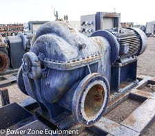 12000 GPM @ 80' TDH, Aurora #411-BF-14x16x18, Centrifugal Pump, Horz., 1-stage, 17" imp., 16" suction, 14"