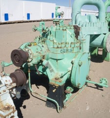 6510 GPM @ 1245' TDH, Byron-Jackson #14x14x18-DVDS, Centrifugal Pump, Horz., 1-stage, 17" imp., 14" suction &