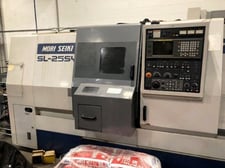 Mori Seiki #SL-25SY, CNC turing machine, MF-D6 controls, 20.4" swing, 10" chuck, 2.6" bar, 1994