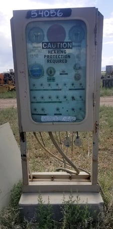 125 HP Worthington, Reciprocating Gas Compressor, on skid, 7" stroke, 6.25" bore, 1250 RPM