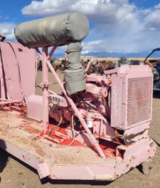 59 HP Caterpillar #3054, Diesel Engine, Inline 4-cylinder, 2200 RPM, (4) 5" stroke, 4.13" bore, 4.41 L