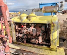 230 HP Detroit #6-71, Diesel Engine w/Radiator & Transmission, 2100 RPM