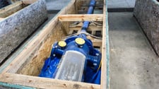138 GPM @ 255' TDH, Ruhrpumpen #VLT-HLX-200, Multi-Stage Centrifugal Pump, Vert., 3600 RPM