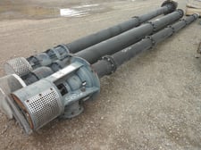 525 GPM @ 78' TDH, Ingersoll-Rand #8KK, Turbine Pump, Vert., 1-stage, 3550 RPM
