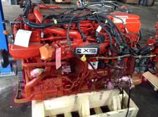 400-500 HP Cummins X15, Complete Diesel Truck Engine, Used