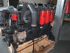 347 HP Komatsu SAA6D125E-3, Complete Diesel Engine, Used
