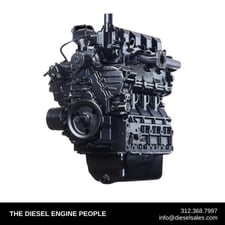 Kubota D1503, Complete Diesel Engine, Rebuilt