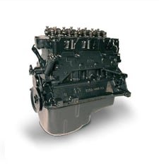 Mitsubishi 4G32, Diesel Long Block Engine, Rebuilt