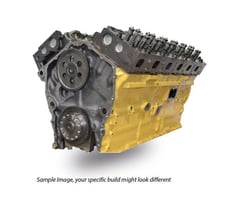 Caterpillar 3408DI, Diesel Long Block Engine, Rebuilt