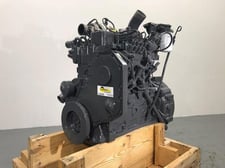 116 HP Cummins 4BTA, Complete Diesel Engine, Rebuilt