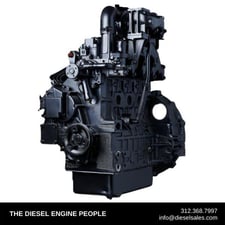 New Holland N843, Complete Diesel Engine, Rebuilt