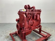 152 HP Cummins 6BT, Complete Diesel Engine, Rebuilt