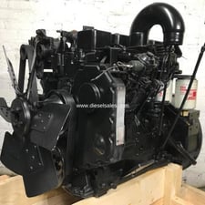 120 HP Cummins 4BT, Complete Diesel Truck Engine, Rebuilt