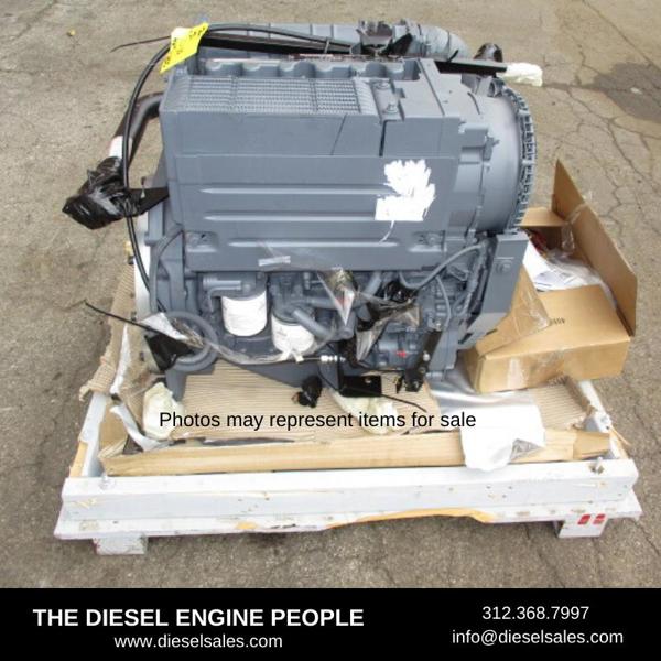 Deutz F3L1011F, Complete Diesel Engine, Rebuilt