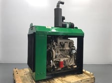 John Deere #6068DF150, Complete Diesel Engine, Rebuilt