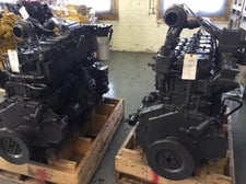 Komatsu SA6D125-1, Complete Diesel Engine, Rebuilt